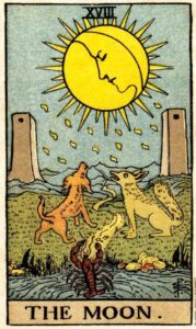 - Card from The 100% Plastic Rider-Waite Tarot